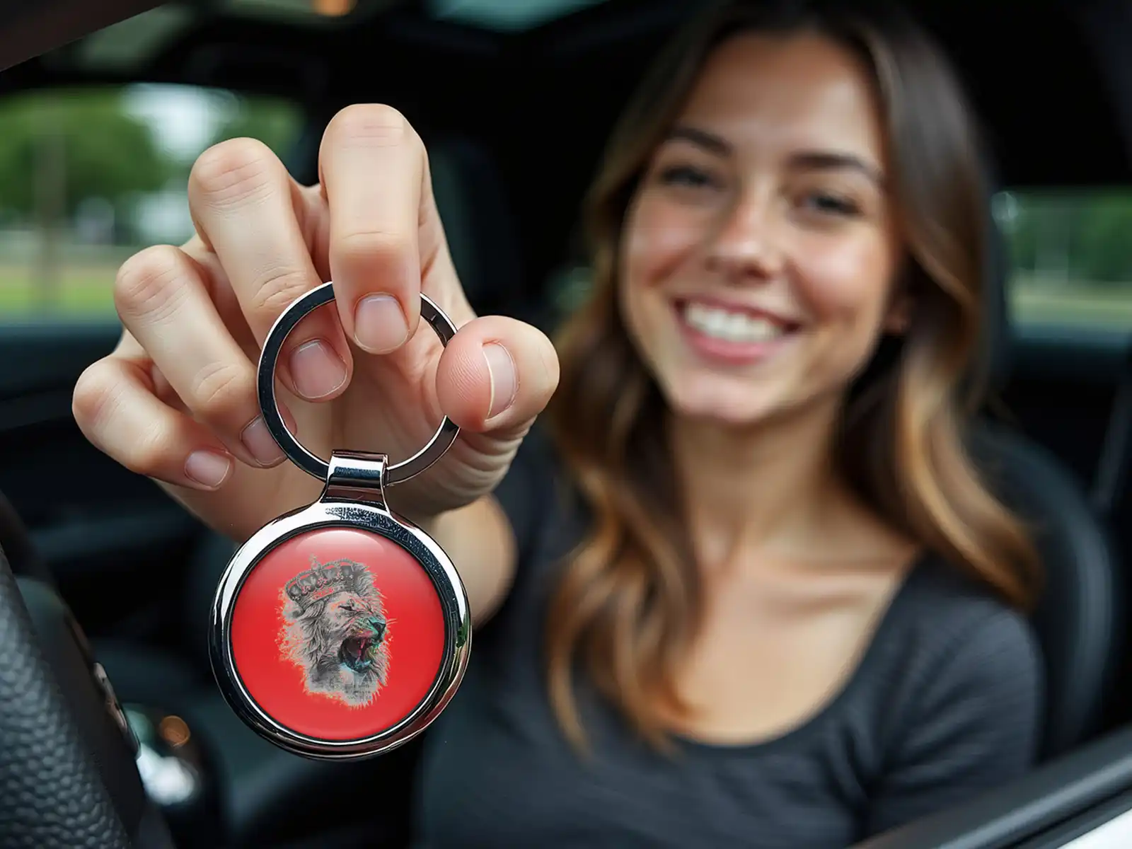 Custom Limited Keyring Ring Metallic Durable